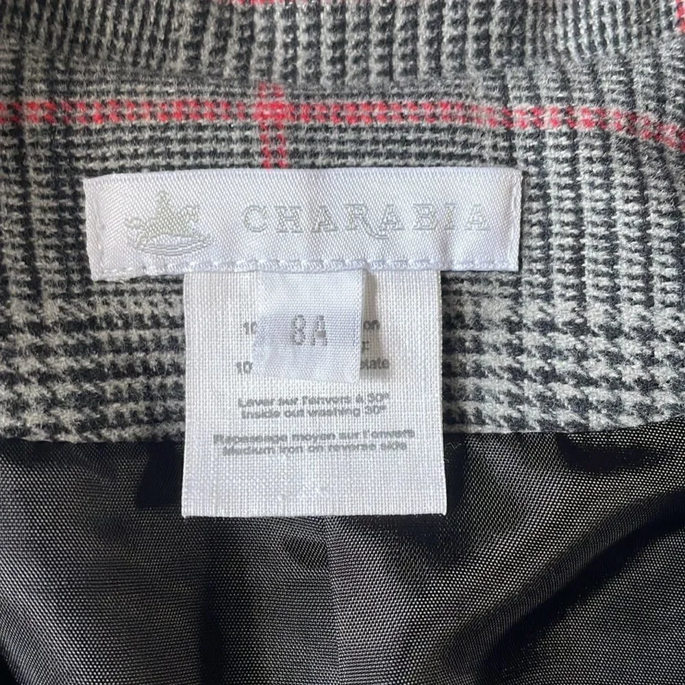 Vintage Charabia Kid’s Glen Plaid Jacket